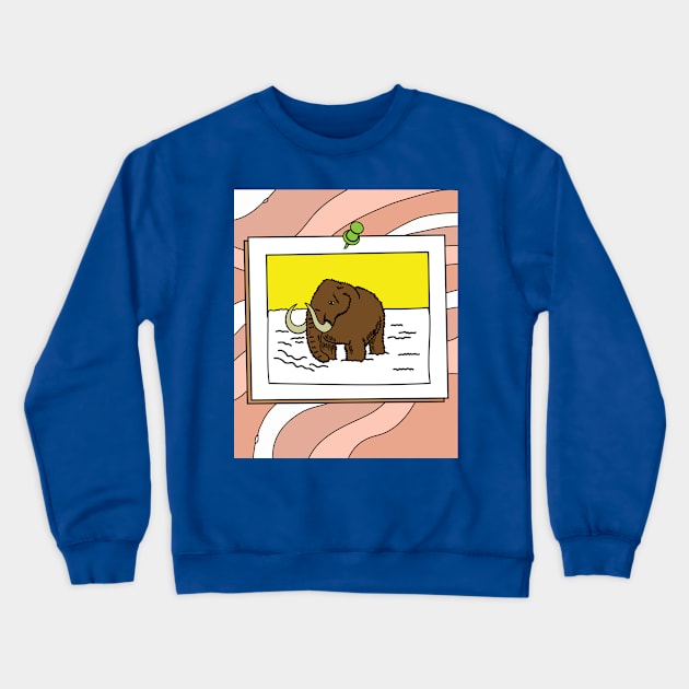 Ready Animals Elephant From The Original Time Crewneck Sweatshirt by flofin